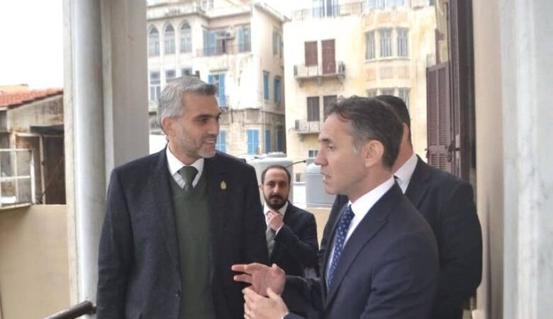 كريمة استقبل السفير التركي في لبنان وعرض واقع طرابلس واحتياجاتها الأساسية