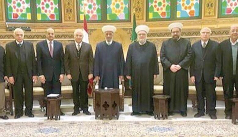 دريان عرض التطوّرات مع زوّاره: لتعزيز القِيَم والتكافل الاجتماعي