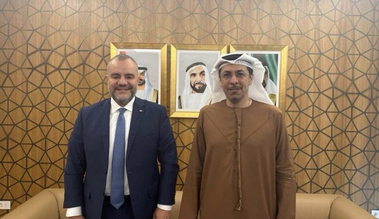 عبد المسيح: عرضت مع سفير الامارات امورا إقتصادية تهم لبنان&nbsp;