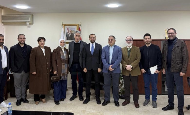 استقبل رئيس مجلس إدارة معرض رشيد كرامي الدولي، الدكتور هاني شعراني،