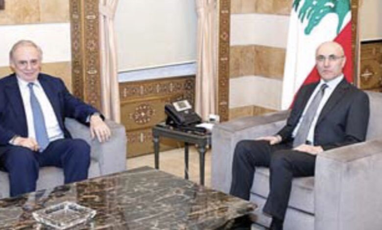 الحجار تابع مع زوّاره شؤوناً عامة