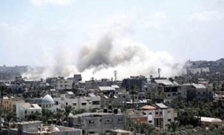 قصف جوّي ومدفعي إسرائيلي على أنحاء متفرّقة في غزة