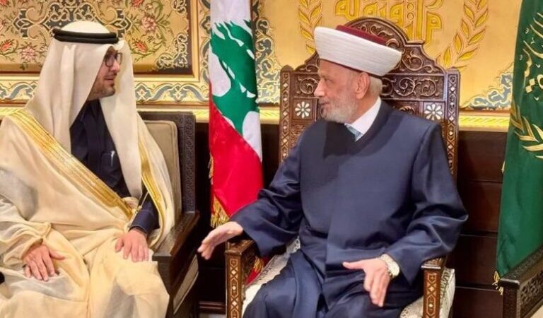 دريان استقبل السفير السعودي مقدرا جهود اللجنة الخماسية: لتسوية سياسية وأمنية