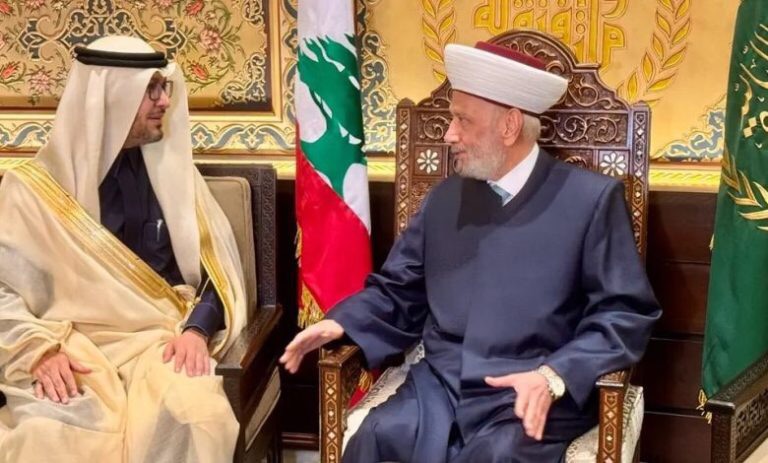 دريان استقبل السفير السعودي مقدرا جهود اللجنة الخماسية: لتسوية سياسية وأمنية