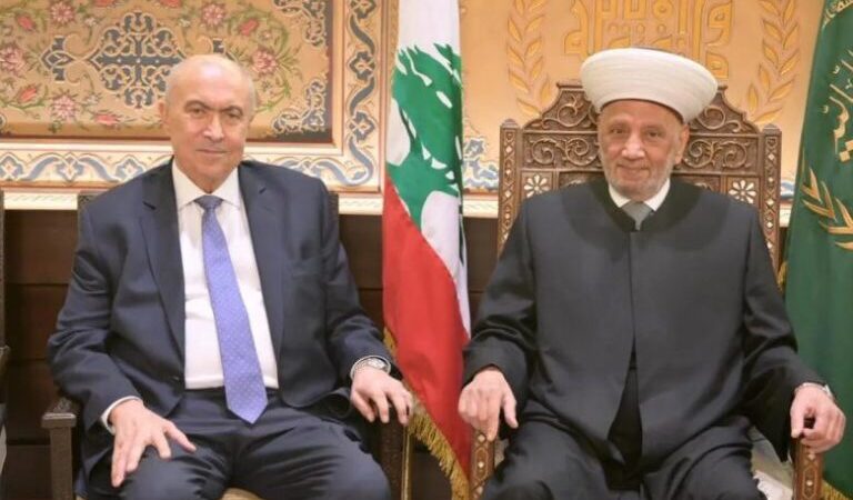 مخزومي على رأس وفد من “منتدى حوار بيروت”في دار الفتوى: لبنان لم يعد يحتمل دولة منقوصة السيادة او قرارات معلّقة