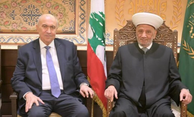 مخزومي على رأس وفد من “منتدى حوار بيروت”في دار الفتوى: لبنان لم يعد يحتمل دولة منقوصة السيادة او قرارات معلّقة