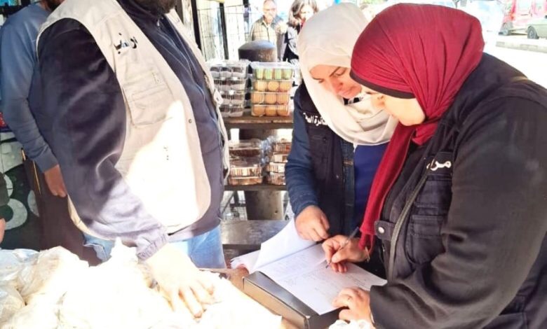 جولة للدائرة الصحية في بلدية طرابلس في منطقة باب التبانة