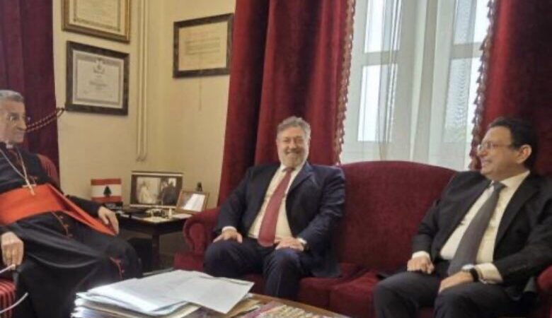 الراعي استقبل الخازن وافرام وتأكيدعلى ضرورة إجراء الانتخابات في موعدها