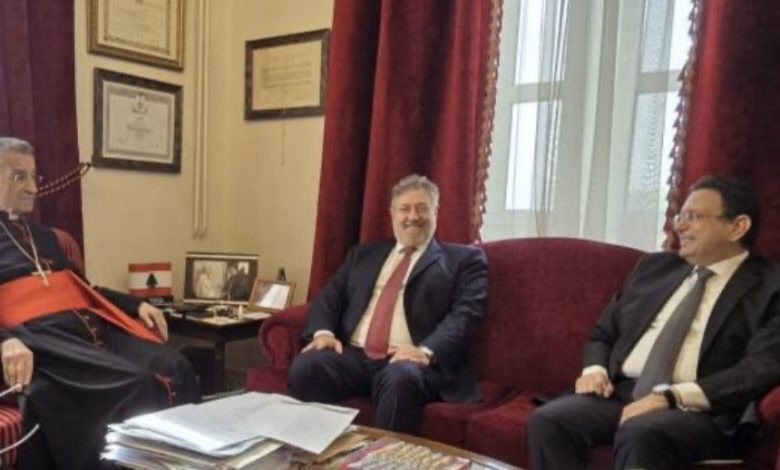 الراعي استقبل الخازن وافرام وتأكيدعلى ضرورة إجراء الانتخابات في موعدها