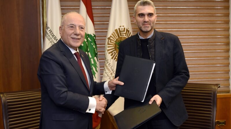 “مذكرة تفاهم”&nbsp;بين غرفة تجارة طرابلس الكبرى وبلدية طرابلس