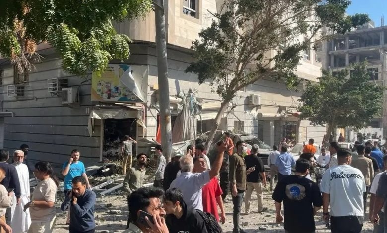 انفجار مجهول الأسباب في مبنى جنوب إيران
