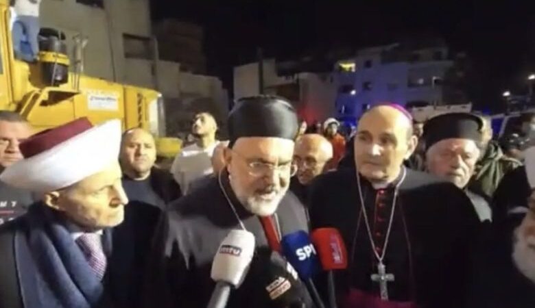 السفير البابوي ينقل تضامن البابا مع طرابلس ويعلن النية لعقد مؤتمر يعالج معضلة المباني المتصدعة في طرابلس