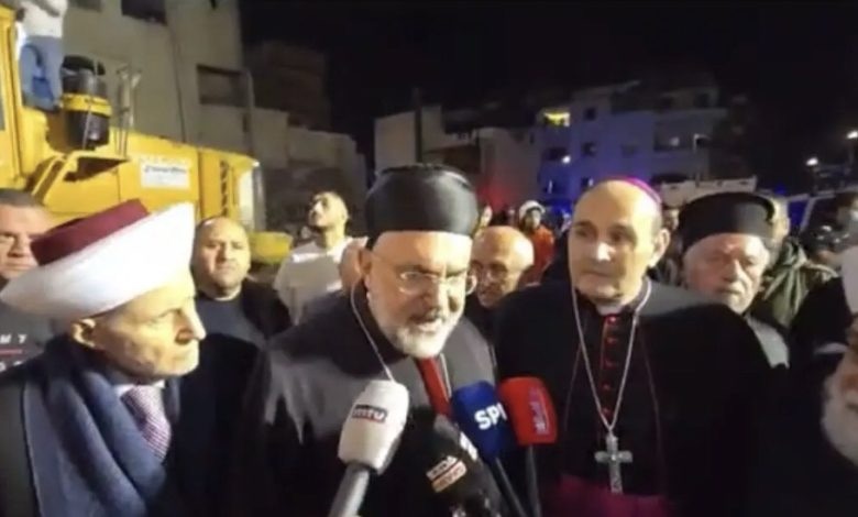 السفير البابوي ينقل تضامن البابا مع طرابلس ويعلن النية لعقد مؤتمر يعالج معضلة المباني المتصدعة في طرابلس