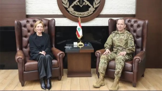 قائد الجيش عرض الاوضاع مع بلاسخارت والتقى النائبة ايوب والسفير الايراني مودعا