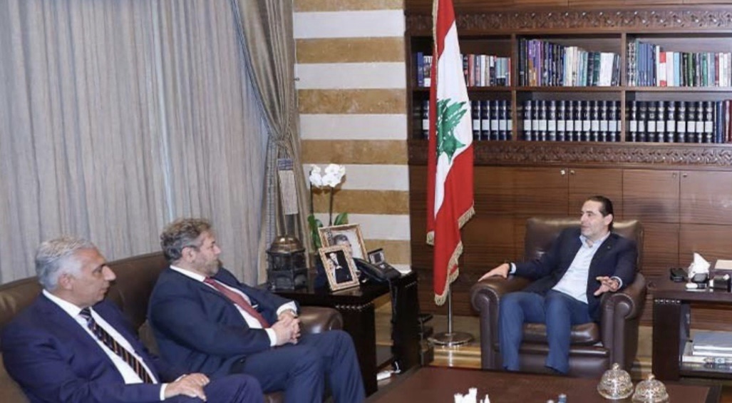 استقبل الرئيس سعد الحريري قبل ظهر اليوم في “بيت الوسط”،النائبين نعمة افرام وجميل عبود،