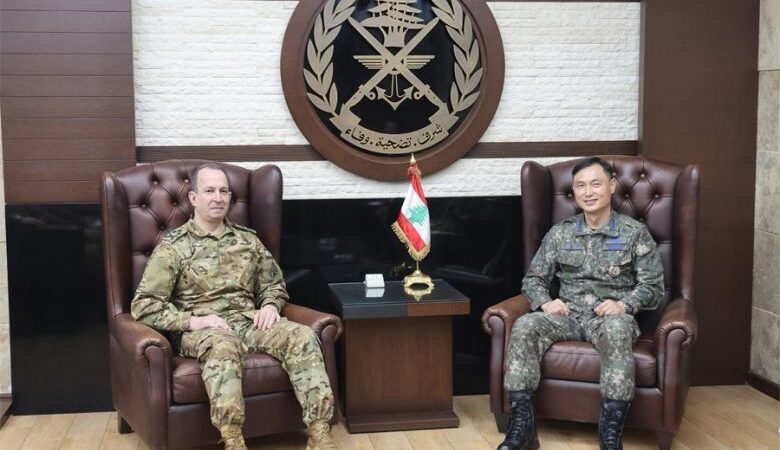 هيكل استقبل مسؤولًا عسكرياً كوري