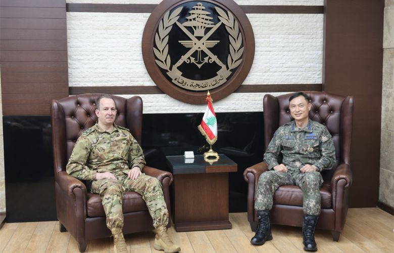 هيكل استقبل مسؤولًا عسكرياً كوري