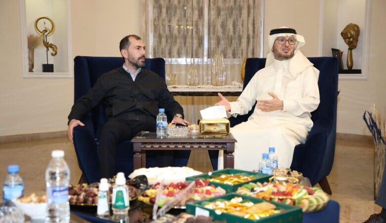 الخير التقى سفير السعودية