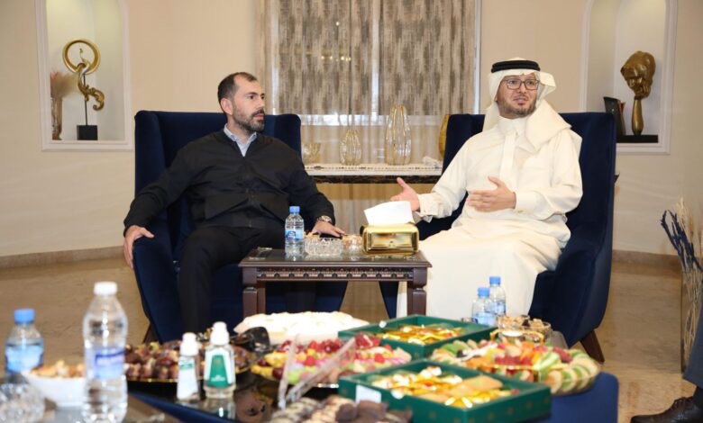 الخير التقى سفير السعودية