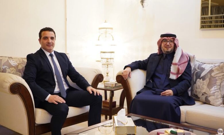 مطر :استقبلتُ في دارتي بطرابلس سعادة السفير السعودي الدكتور وليد بخاري، بحضور مجموعة من كوادر IMD.