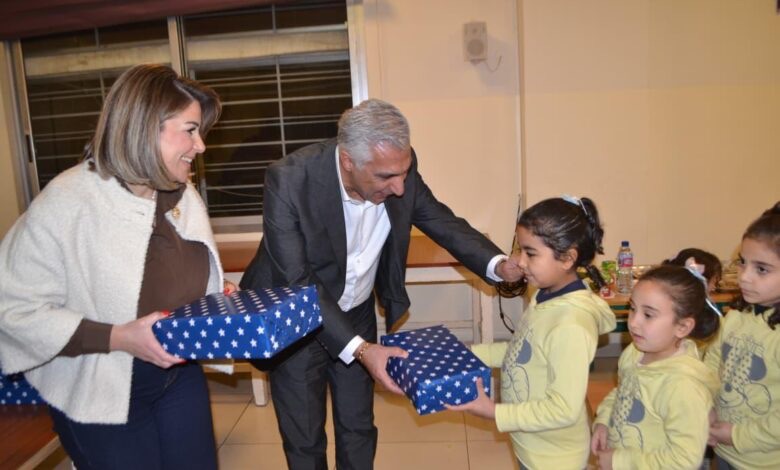 النائب جميل عبّود يقيم مأدبة إفطار لأطفال دار اليتيمة الإسلامية