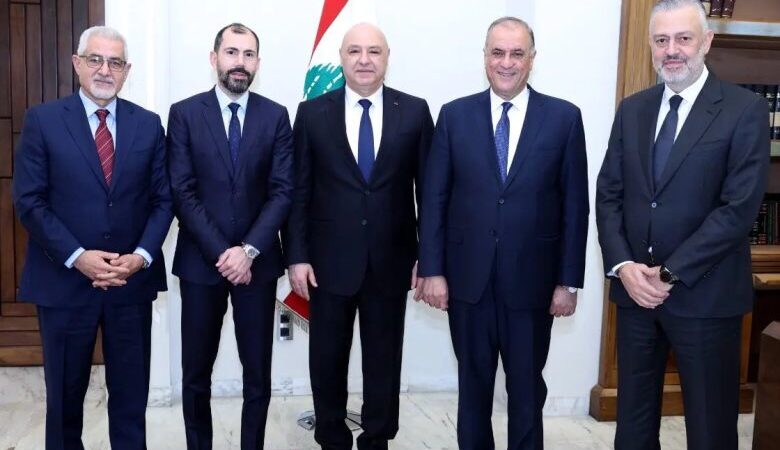 النائب سليمان على رأس وفد من تكتل” الاعتدال الوطني من بعبدا: دعم حصرية السلاح وانتشار الجيش