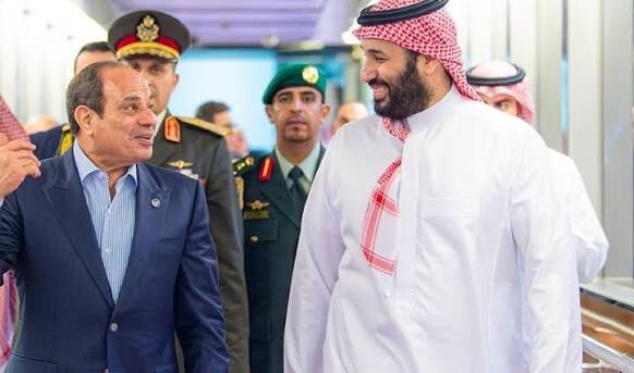السيسي وبن سلمان ضد تهجير الفلسطينيين ومع تجنب التصعيد بالمنطقة