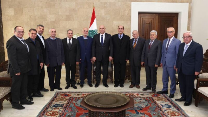 عون: البلد كان متروكاً لفترة طويلة إلى مافيات من دون أي رادع ضميري