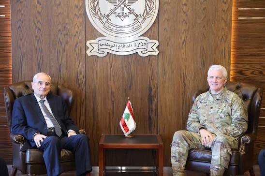 منسّى التقى ملحق الدفاع الأميركي