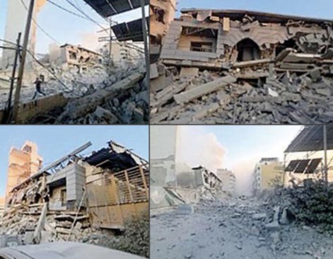 إسرائيل تضرب لبنان بقوة بعد إطلاق “حزب الله” صواريخ باتجاه شمال الاراضي المحتلة