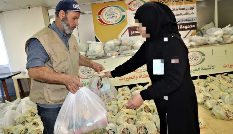 بيت الزكاة والخيرات يوزّع 650 حصة غذائية للأسر المتعففة والأيتام بدعم المحسنين