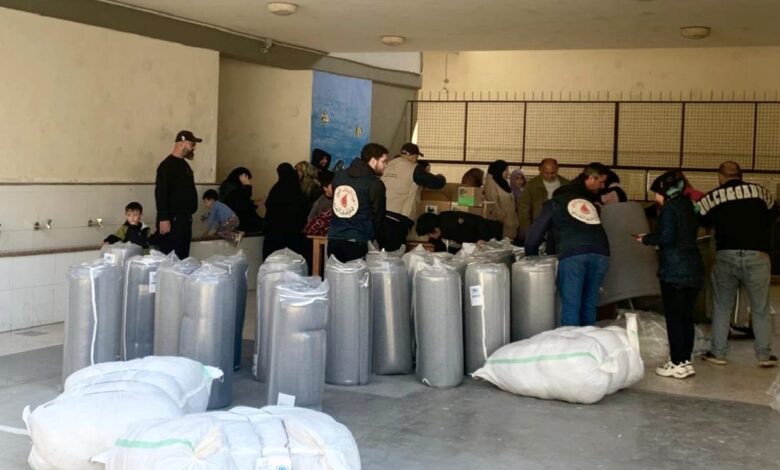 هيئة الإسعاف الشعبي في طرابلس تتابع رعاية الوافدين