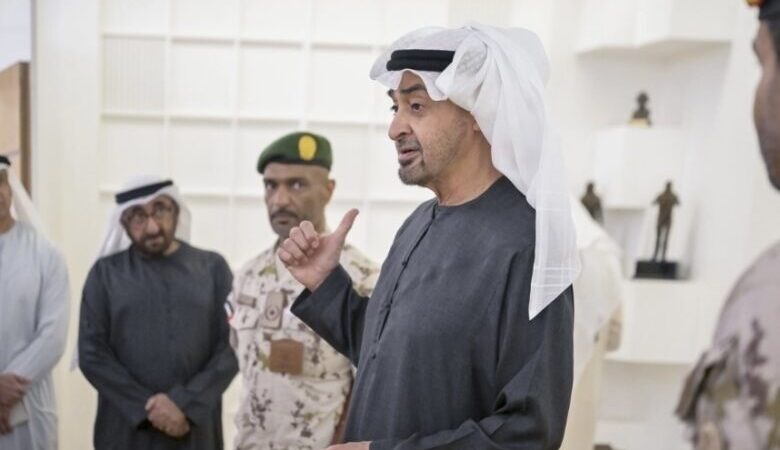 قام صاحب السمو الشيخ محمد بن زايد آل نهيان آل نهيان، رئيس الدولة القائد الأعلى للقوات المسلحة “حفظه الله”،