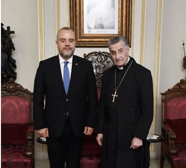 عبد المسيح من بكركي: متمسكون بوحدتنا الوطنية وبشرعية جيشنا وقائده