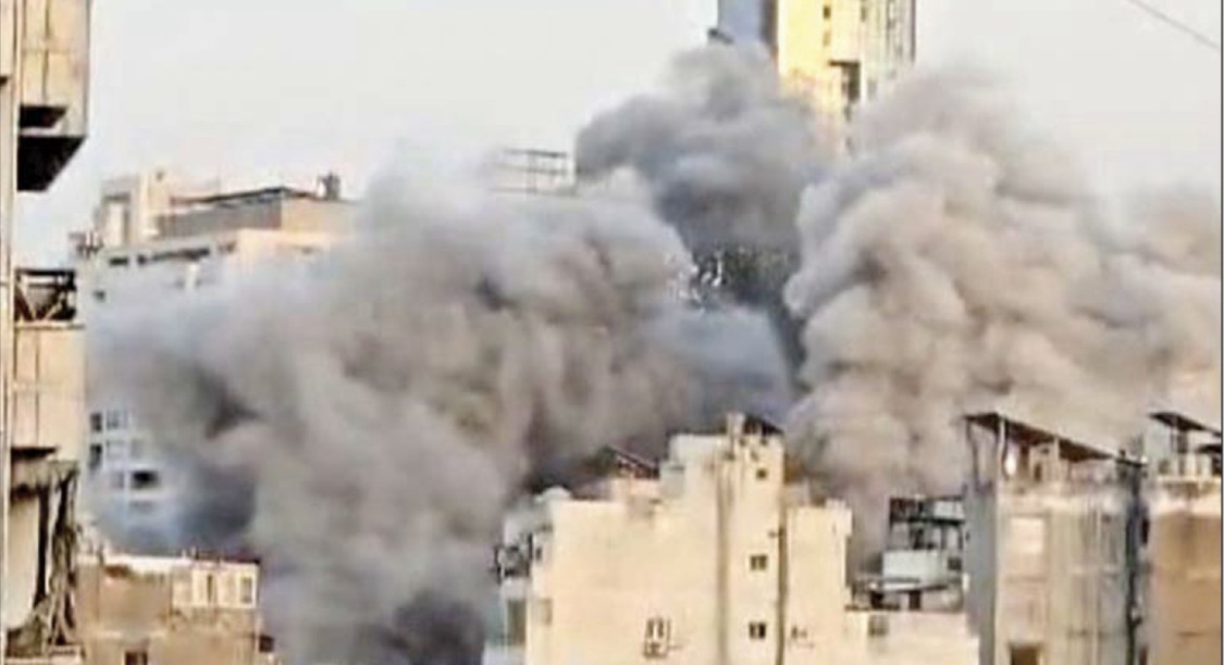 الحرب في قلب بيروت والحكومة تستنكر تنسيق «الحرس » و «الحزب »