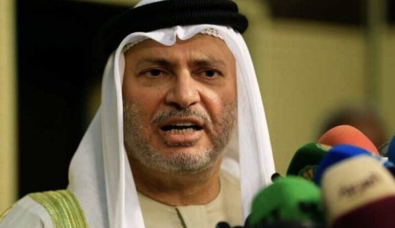 قرقاش: أي حل لهجمات إيران لا بد أن يشمل تعويضات