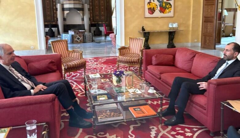 أحمد الخير يلتقي السفير الفرنسي: تقدير لدعم لبنان وجهود وقف التصعيد