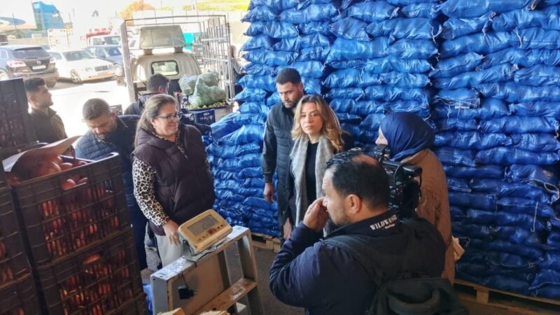 “الزراعة” نفّذت جولات رقابية مشتركة على أسواق الخضار في لبنان