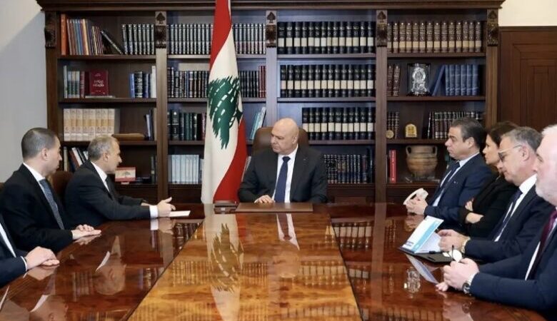 باسيل أكد من بعبدا أن حماية موقع الرئاسة والدولة أولوية وطنية: طرحنا مقترحاً يحمي لبنان عبر الحوار