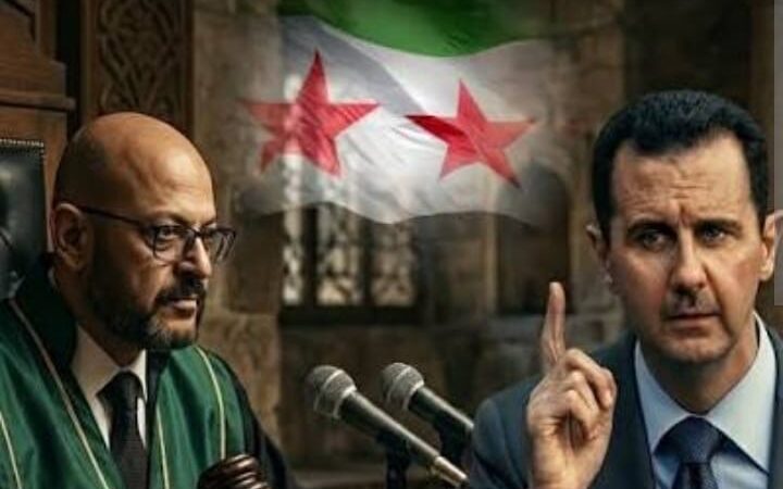 بداية رد الاعتبار لقادة الثورة ضد النظام السوري السابق ، قصة القاضي الذي يحاكم بشار الاسد ورؤوس نظامه .