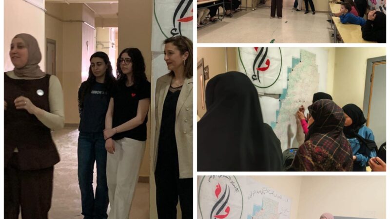 “الاتحاد النسائي الوطني في طرابلس” نظم نشاطاً لدعم الصحة النفسية للنازحات في مدرسة الجديدة الرسمية*