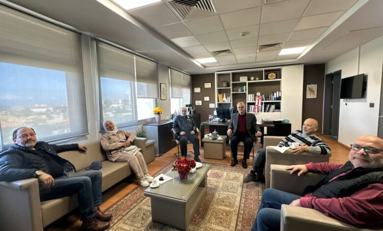 اللجنة الاجتماعية في بلدية طرابلس زارت جامعة الشرق الدولية EIU والبحث تناول التعاون والتنسيق بين الجامعة والبلدية