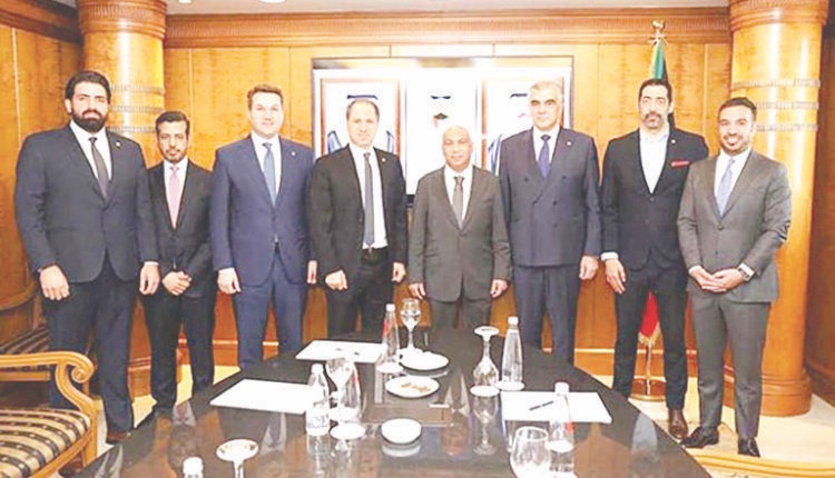 وفد كتائبي زار السفير الإماراتي للتنديد بالاعتداءات الإيرانية