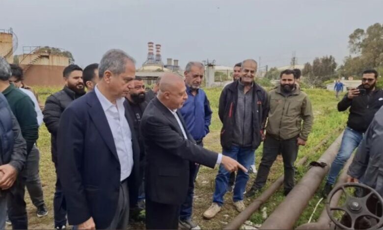 الصدّي يتفقد منشآت ومعمل الزهراني