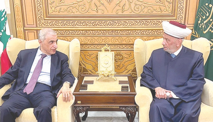 قاسم هاشم من دار الفتوى: لوقف العدوان ومنع الفتنة