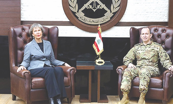 هيكل استقبل السفيرة السويسرية