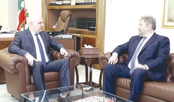 افرام من بعبدا: مسار المفاوضات يمدنا بالأمل بمستقبل بلا حرب ودمار