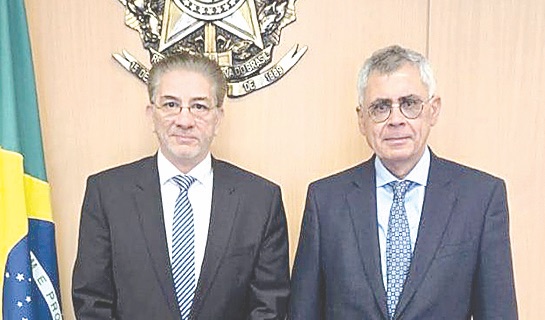 رئيس “إيدال” بحث مع سفيري البرازيل والمكسيك في تفعيل التعاون الاقتصادي