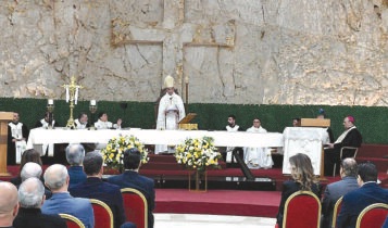 الراعي: هذه الحرب المفروضة مرفوضة والسلام لا يفرض بل يبنى