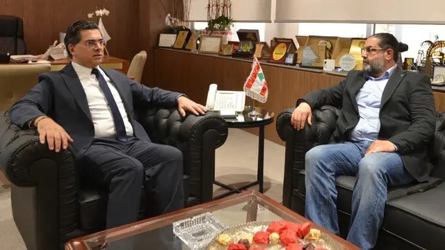 الوزير مرقص عرض ومدير مكتب بيروت في “الميادين” ونقيب المصورين سبل تعزيز التعاون وحماية الصحافيين في لبنان